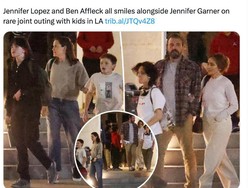 Viral Jennifer Lopez Akur Jalan Bareng Mantan Ben Affleck, Jennifer Garner