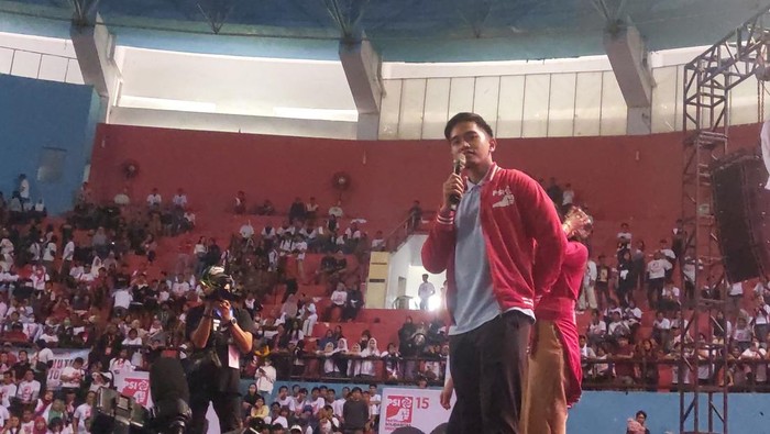 Kaesang di Makassar