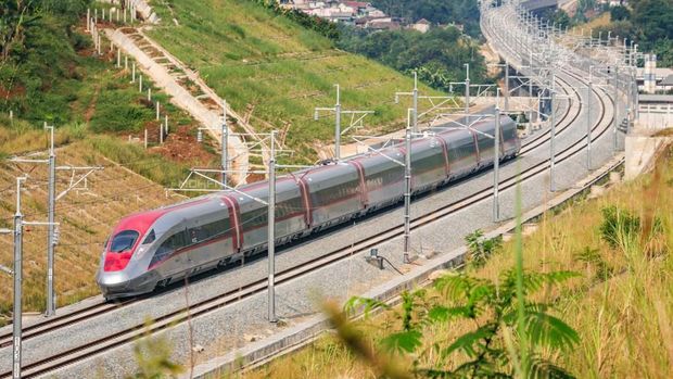 Kereta Cepat Whoosh Jakarta-Bandung. (Dok: KCIC)