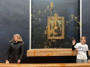 Lukisan Mona Lisa Jadi Sasaran Amuk Aktivis Lingkungan