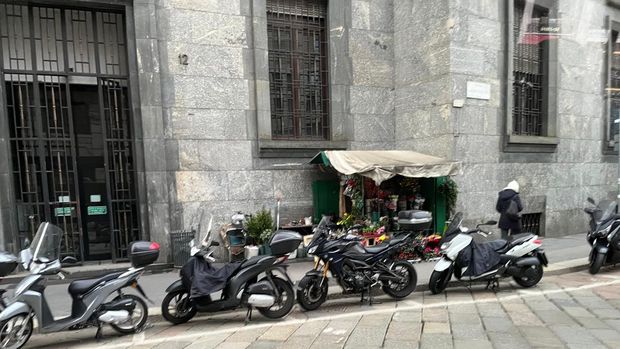 Modifikasi motor fungsional ala bikers Italia