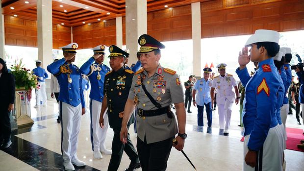 Panglima TNI dan Kapolri