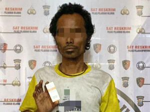 Pria di Belawan Ditangkap gegara Curi Besi Truk Peti Kemas demi Beli Narkoba