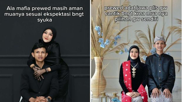 Pengantin wanita ini mengunggah hasil makeup pilihan orang tua Pengantin wanita ini mengunggah hasil makeup pilihan orang tua, mendadak viral di media sosial