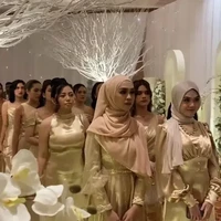 Resepsi yang digelar setelah akad menjadi puncak rangkaian pernikahan Sarah Keihl dan Killian Porter. Sejumlah selebriti dan selebgram ikut ambil bagian dalam momen bahagia mereka, sebut saja Ria Ricis, Aaliyah Masaid, dan Rachel Vennya. (Foto: Instagram)