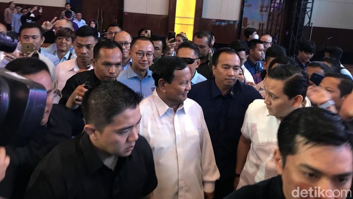 Prabowo Subianto. (Firda Cynthia Anggrainy/detikcom).