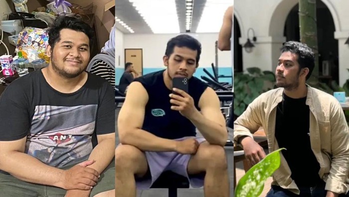 Pria di Depok berhasil memangkas berat badan 45 kg dari 123 kg