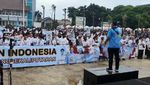 Relawan Bison Apel Akbar Dukung Prabowo-Gibran di Tangsel