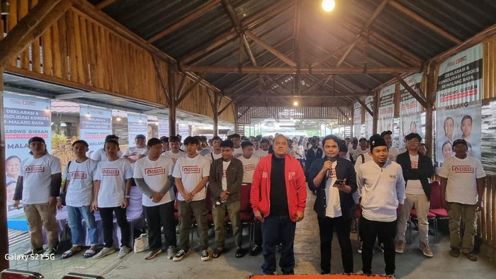 Relawan kami gibran (dok.ist)