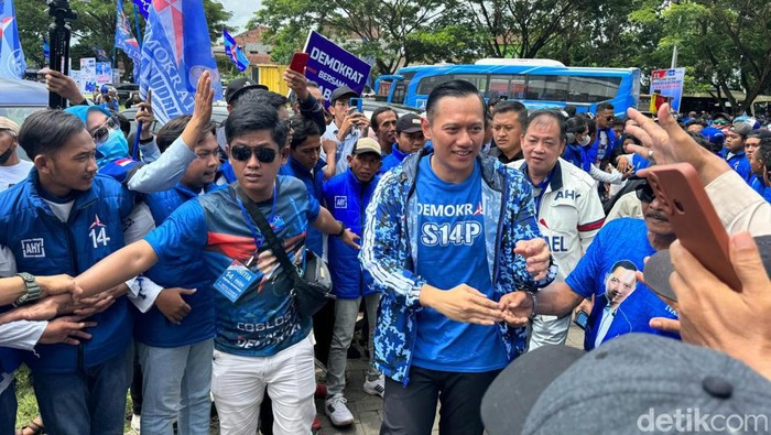 SBY dan AHY kampanye besar-besaran di Banyuwangi.