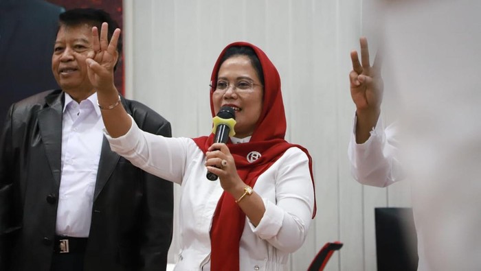 Sekretaris TPD Ganjar-Mahfud Jatim, Sri Untari Bisowarno.
