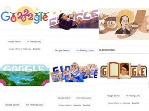 Mengenal Seni Doodle yang Sering Muncul di Laman Pencarian Google