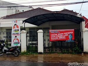 Spanduk Kecam Gibran di Jalan Kaliurang Malang Dicopot