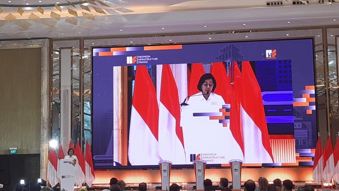 Sri Mulyani Indrawati dalam acara IIFs Anniversary Dialogue