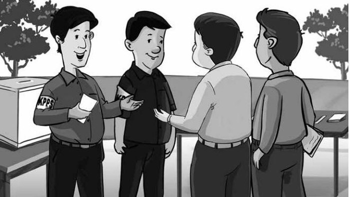 Tugas Ketua KPPS saat penyelenggaraan pemungutan-perhitungan suara.