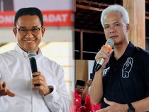 Ganjar Tanya soal Kampanye Akbar di Acara Dewan Pers, Anies Bilang Begini