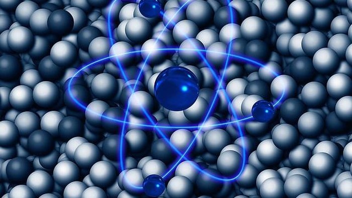 Ilustrasi atom.
