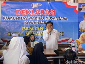 Komunitas Warteg Nusantara Deklarasi Dukung Cak Imin