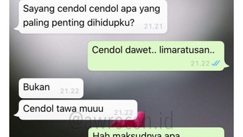 Cendol tawamu. Foto: Instagram/awreceh.id