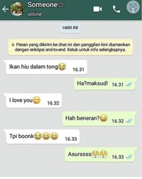 Chat Gebetan Kocak
