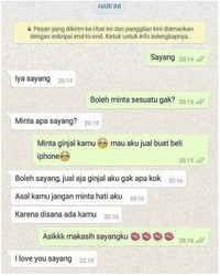 Chat Gebetan Kocak