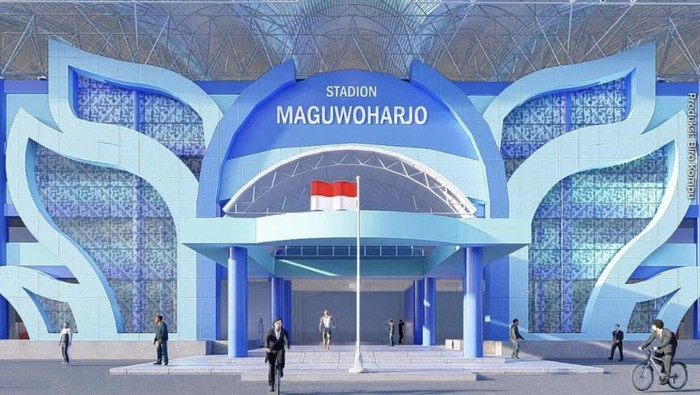 Desain Stadion Maguwoharjo.
