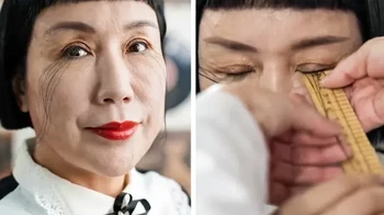 Banyak wanita yang berusaha membuat bulu matanya lebat dan panjang dengan segala cara, namun bagi You Jianxia, itu bukanlah mimpi. Wanita itu memiliki bulu mata alami yang sangat panjang — yang terpanjang di dunia, berukuran 12,40 cm. Meskipun panjangnya, Jianxia tidak menganggapnya merepotkan, melainkan bagian dari tubuhnya. Foto: Brightside