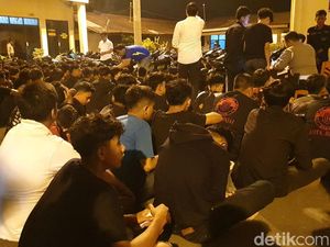 108 Geng Motor Asal Binjai-Langkat Ditangkap di Medan usai Ikut Kampanye