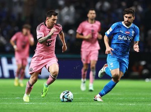 Laga Ujicoba: Messi Bikin Gol, Inter Miami Dikalahkan Al Hilal