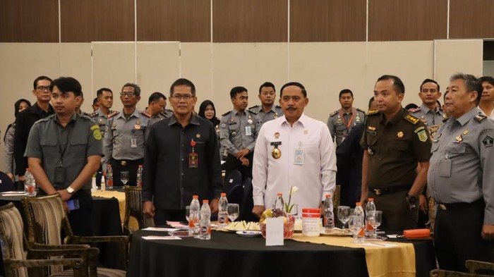 Kemenkumham DKI Rakor dengan Aparat Penegak Hukum Bahas Coblosan di Lapas