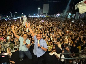 Konser Indonesia Maju Dipadati 20 Ribu Orang, Andre Rosiade: Sijunjung All In Prabowo-Gibran