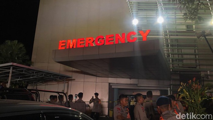 Kondisi Semen Padang Hospital (SPH), Padang terkini usai ledakan sore tadi. (M Afdal Afrianto/detikSumut)
