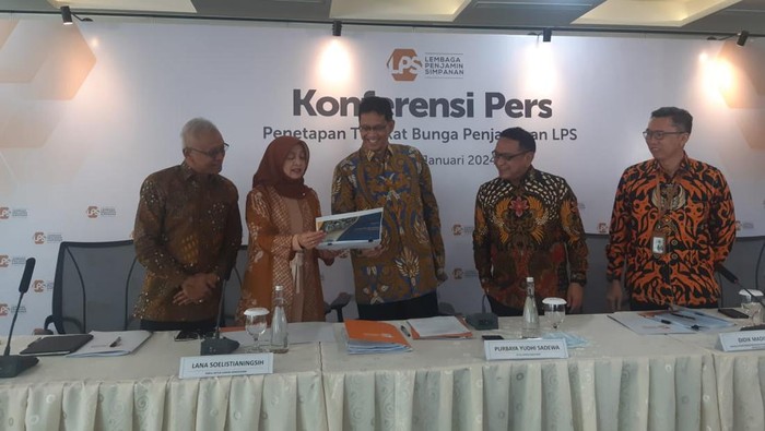 Konferensi pers LPS tingkat bunga penjaminan