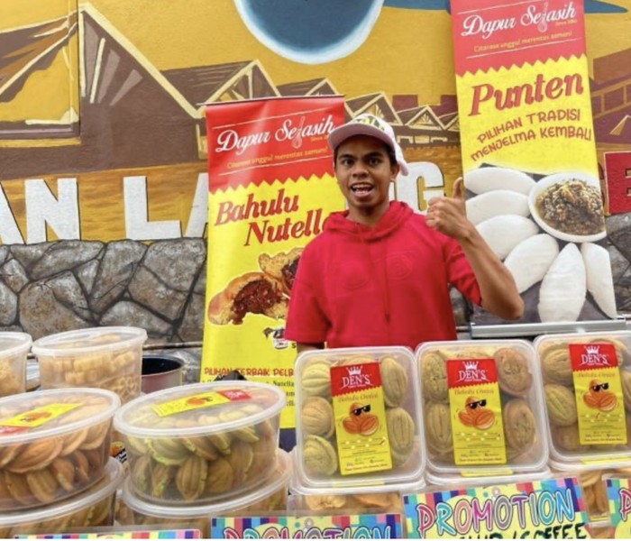 Mantan Atlet Panah Ini Jualan Punten Khas Jawa, Sehari Ludes 40 Kg Beras