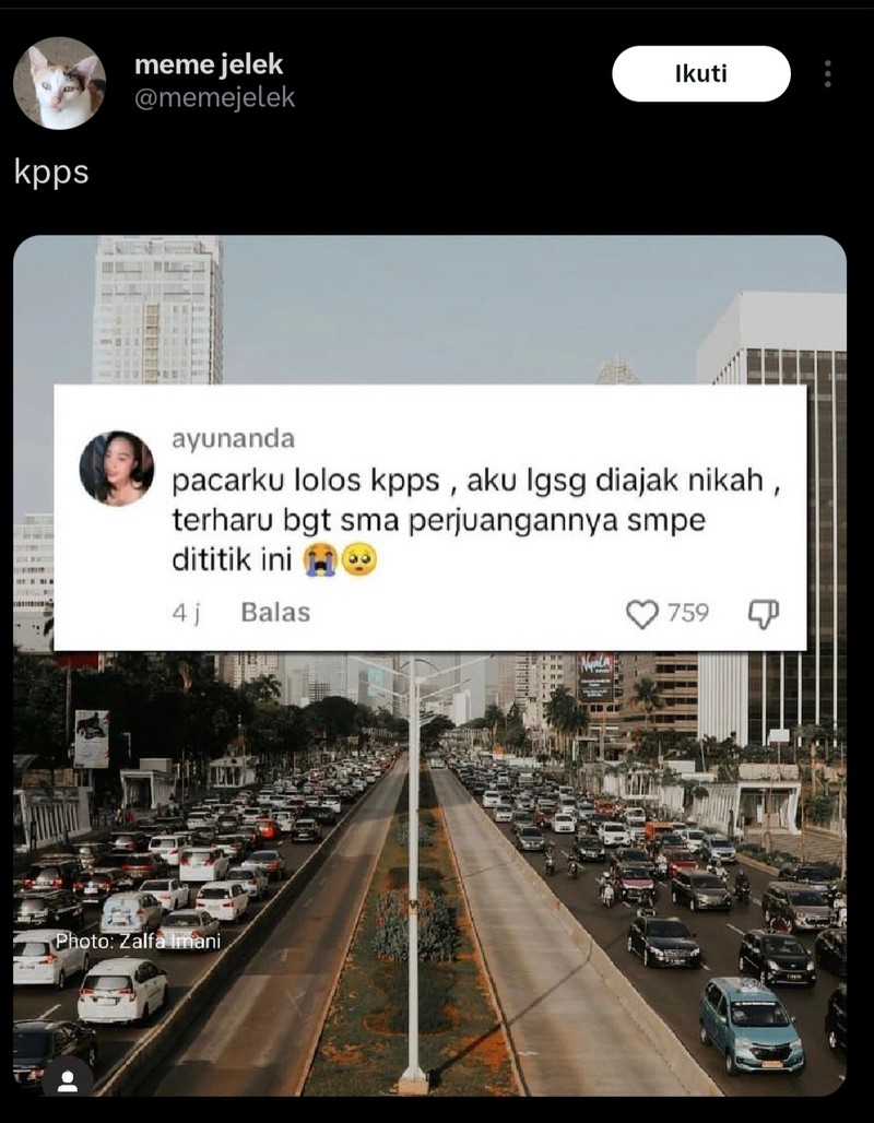 meme kocak KPPS