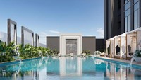 Tinggi gedung residensial ini cuma kalah 22 meter dari gedung residensial tertinggi di dunia yang kini berada di New York, yakni Central Park Tower.  