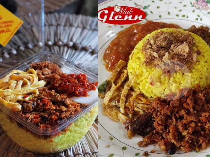 Nasi Kuning Cakalang