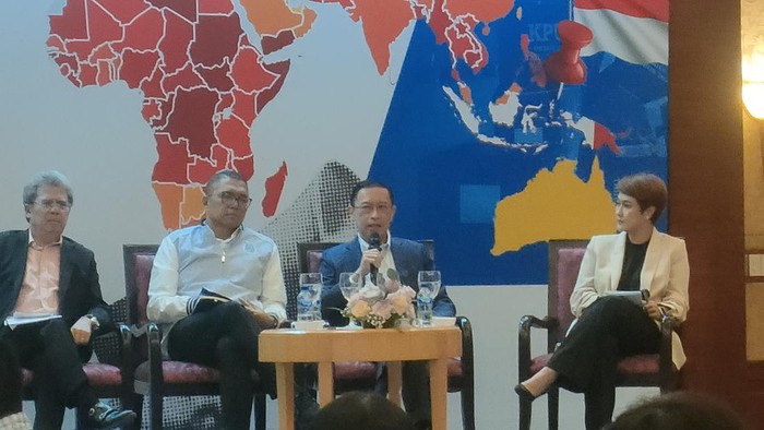 Peluncuran Indeks Persepsi Korupsi tahun 2023 (Dwi/detikcom)