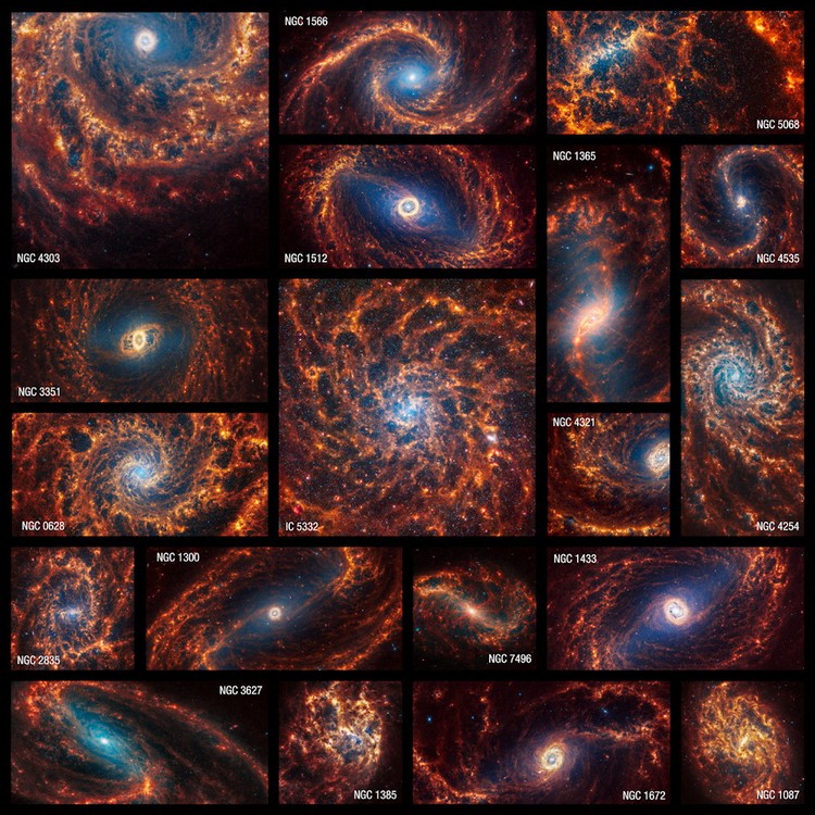 Spiral galaxy NGC 1512, located 30 million light-years away from Earth, is seen in an undated image from the James Webb Space Telescope. NASA, ESA, CSA, STScI, Janice Lee (STScI), Thomas Williams (Oxford), and the PHANGS team/Handout via REUTERS   THIS IMAGE HAS BEEN SUPPLIED BY A THIRD PARTY     TPX IMAGES OF THE DAY