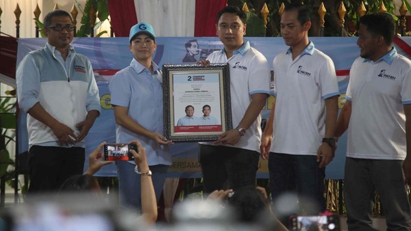 Relawan Pemuda Teman Gibran Dukung Prabowo