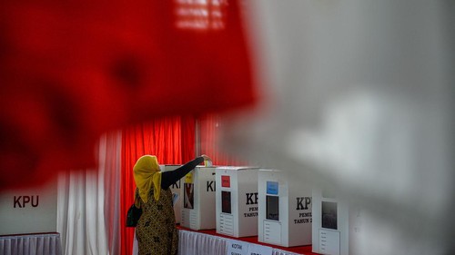 KPU menggelar simulasi pemungutan suara Pemilu 2024 di sejumlah daerah di Indonesia.