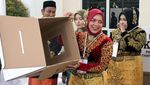 Pemilu Kian Dekat, KPU Gelar Simulasi Pencoblosan di Sejumlah Daerah