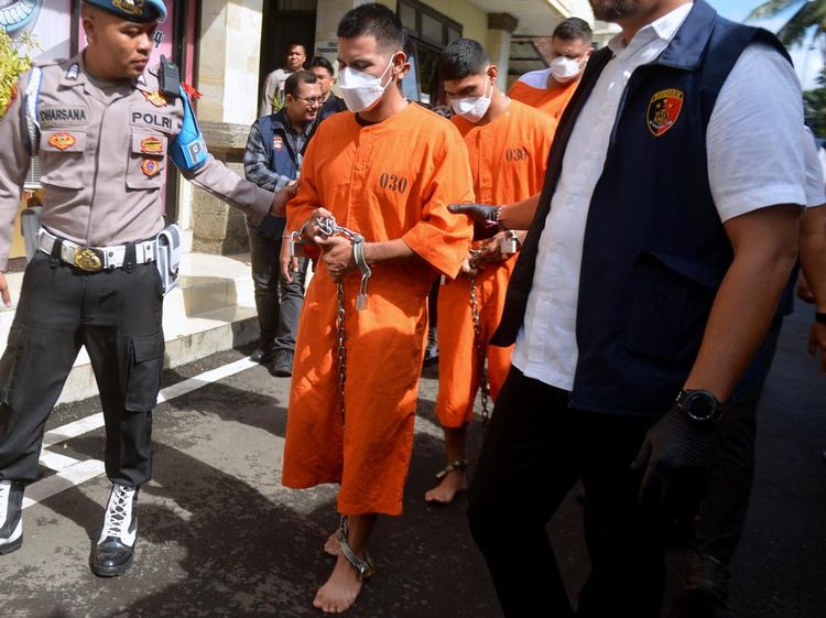 Tampang 3 Pelaku WN Meksiko yang Tembak WN Turki di Bali