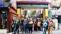 Di Kathmandu Guest House, penginapan di Thamel, Kathmandu.
