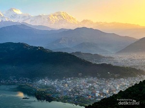 Seindah Ini Matahari Terbit di Sarangkot Nepal
