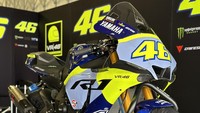 Valentino Rossi turut hadir dalam sesi tes World Superbike di Sirkuit Portimao. Foto: Yamaha Racing