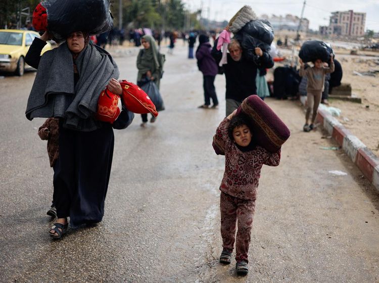 Warga Gaza Kabur ke Rafah Imbas Khan Younis Dibombardir Israel