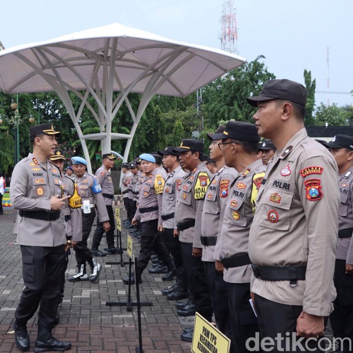 670 Personel Polres Lamongan akan Terlibat Pengamanan Pemilu 2024