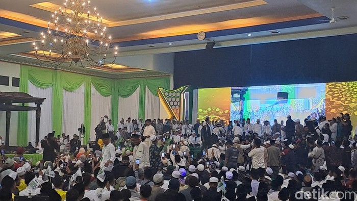 Acara Anies Baswedan di Sumenep. (Lisye Sri Rahayu/detikcom).