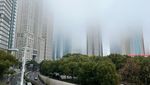 Kabut Pekat Selimuti Shanghai Jelang Imlek